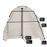 23区 洗える コンフォートダンボールジャージー カットソー 定価16940円 カットソー 24AW オフホワイト レディース ニジュウサンク【中古】6-0618M∞