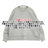 23区 洗える コンフォートダンボールジャージー カットソー 定価16940円 カットソー 24AW スモーキーグリーン レディース ニジュウサンク【中古】6-0625M∞