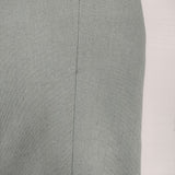 theory luxe Textured Stretch Maidi ストレッチ スラックス 日本製 サイズ36 パンツ ブルーグレー レディース セオリーリュクス【中古】6-0511G△