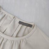 theory luxe MARVINE LIGHT CRAYAN ブラウス シャツ 23SS ベージュ レディース セオリーリュクス【中古】6-0625M∞