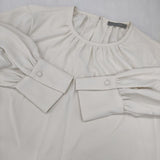 theory luxe MARVINE LIGHT CRAYAN ブラウス シャツ 23SS ベージュ レディース セオリーリュクス【中古】6-0625M∞