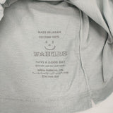 45R/45rpm 天竺の四角Tシャツ 半袖Ｔシャツ カットソー ライトブルー レディース フォーティーファイブアールピーエム【中古】6-0701S∞