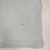 45R/45rpm 天竺の四角Tシャツ 半袖Ｔシャツ カットソー ライトブルー レディース フォーティーファイブアールピーエム【中古】6-0701S∞