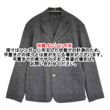 45R/45rpm ジャージフラノのシャツジャケット 定価64900円 テーラードジャケット グレー レディース フォーティーファイブアールピーエム【中古】6-0304T♪