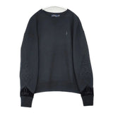 POLO RALPH LAUREN 刺繍 XS 裏起毛 トレーナー スウェット ブラック レディース ポロ・ラルフローレン【中古】6-0905T∞