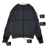 POLO RALPH LAUREN 刺繍 XS 裏起毛 トレーナー スウェット ブラック レディース ポロ・ラルフローレン【中古】6-0905T∞