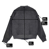 JOURNAL STANDARD relume アルパカウール ジップアップ ジャケット ブルゾン チャコールグレー レディース ジャーナルスタンダードレリューム【中古】6-0905T∞