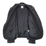 Brahmin ウール混 サイズ40 ジャケット チャコールグレー レディース ブラーミン【中古】6-0905T∞