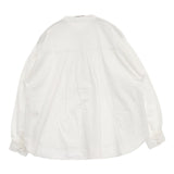 soulberry 私のくるみ釦ブラウス コットン サイズM t4b0009-2 ブラウス シャツ ホワイト レディース ソウルベリー【中古】6-0622M∞