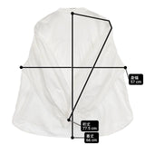 soulberry 私のくるみ釦ブラウス コットン サイズM t4b0009-2 ブラウス シャツ ホワイト レディース ソウルベリー【中古】6-0622M∞