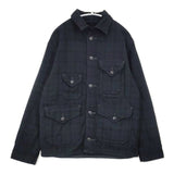POST OVERALLS POST OʼALLS USA製 ウール ブラックウォッチ チェック ジャケット グリーン ネイビー メンズ ポストオーバーオールズ【中古】6-0817T∞