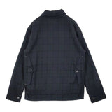 POST OVERALLS POST OʼALLS USA製 ウール ブラックウォッチ チェック ジャケット グリーン ネイビー メンズ ポストオーバーオールズ【中古】6-0817T∞