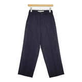 THE SHINZONE BAKER PANTS TYPE-3 定価31900円 24AMSPA09 ベイカー パンツ 24AW ネイビー レディース シンゾーン【中古】6-0520G∞