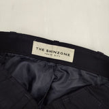 THE SHINZONE BAKER PANTS TYPE-3 定価31900円 24AMSPA09 ベイカー パンツ 24AW ネイビー レディース シンゾーン【中古】6-0520G∞