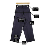 THE SHINZONE BAKER PANTS TYPE-3 定価31900円 24AMSPA09 ベイカー パンツ 24AW ネイビー レディース シンゾーン【中古】6-0520G∞