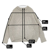 IENA カシミヤ混 オーバーサイズ セーター ニット グレー レディース イエナ【中古】6-0817T∞