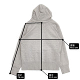R&D.M.Co- コットン ジップアップ M パーカー グレー レディース オールドマンズテーラー【中古】6-0625M∞
