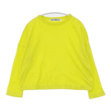 R&D.M.Co- コットン 長袖Ｔシャツ カットソー ロンＴ イエロー レディース オールドマンズテーラー【中古】6-0504M∞