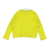 R&D.M.Co- コットン 長袖Ｔシャツ カットソー ロンＴ イエロー レディース オールドマンズテーラー【中古】6-0504M∞
