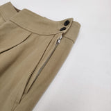 MARGARET HOWELL WASHED COTTON TWILL テーパード サイズ1 定価37400円 パンツ 25SS ベージュ レディース マーガレットハウエル【中古】6-0307G♪