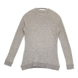 R&D.M.Co- 4-GAUZE RAGLAN SH ガーゼ コットン 長袖Ｔシャツ カットソー ロンＴ グレー レディース オールドマンズテーラー【中古】6-0622M∞