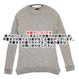 R&D.M.Co- 4-GAUZE RAGLAN SH ガーゼ コットン 長袖Ｔシャツ カットソー ロンＴ グレー レディース オールドマンズテーラー【中古】6-0622M∞