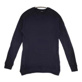 R&D.M.Co- 4-GAUZE RAGLAN SH ガーゼ 長袖Ｔシャツ カットソー ロンＴ ネイビー レディース オールドマンズテーラー【中古】6-0622M∞