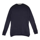 R&D.M.Co- 4-GAUZE RAGLAN SH ガーゼ 長袖Ｔシャツ カットソー ロンＴ ネイビー レディース オールドマンズテーラー【中古】6-0622M∞