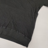 R&D.M.Co- 4-GAUZE RAGLAN SH ガーゼ ハイネック コットン 日本製 長袖Ｔシャツ カットソー ロンＴ ブラック レディース オールドマンズテーラー【中古】6-0511M△