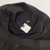 M・Fil イージートラウザーズ サイドライン 側章 110-13362 スラックス パンツ ブラック レディース エムフィル【中古】6-1008G∞