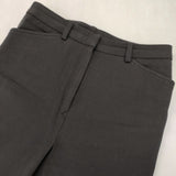 MASSE MENSCH ストレッチパンツ 裾サイドファスナー パンツ ブラック レディース マッセメンシュ【中古】6-0622G∞