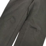 MASSE MENSCH ストレッチパンツ 裾サイドファスナー パンツ ブラック レディース マッセメンシュ【中古】6-0622G∞