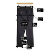 MASSE MENSCH ストレッチパンツ 裾サイドファスナー パンツ ブラック レディース マッセメンシュ【中古】6-0622G∞