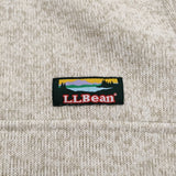 L.L.Bean セーターフリースプルオーバー Sweater Fleece Pullover サイズM ブルゾン ベージュ レディース エルエルビーン【中古】6-0424T♪