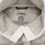 L.L.Bean セーターフリースプルオーバー Sweater Fleece Pullover サイズM ブルゾン ベージュ レディース エルエルビーン【中古】6-0424T♪