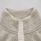 L.L.Bean セーターフリースプルオーバー Sweater Fleece Pullover サイズM ブルゾン ベージュ レディース エルエルビーン【中古】6-0424T♪