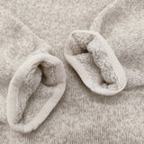L.L.Bean セーターフリースプルオーバー Sweater Fleece Pullover サイズM ブルゾン ベージュ レディース エルエルビーン【中古】6-0424T♪