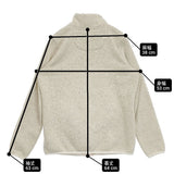 L.L.Bean セーターフリースプルオーバー Sweater Fleece Pullover サイズM ブルゾン ベージュ レディース エルエルビーン【中古】6-0424T♪