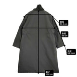 VACHEMENT ヴァシュモン リサイクルシェルタフタ×ボア リバーシブルコート 38 定価79200円 VL-32-203 コート ブラック レディース【中古】6-0309T♪