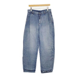 Anna Kerry テンセルバルーンパンツ 定価18480円 68261602 サイズ40 デニムパンツ ブルー レディース アンナケリー【中古】6-0520G∞