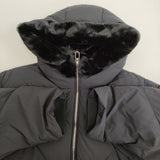 DUNO JENNA APRICA ジェンナ 定価121000円 サイズ40/S ダウンコート 25AW ブラック レディース デュノ【中古】6-0309A♪