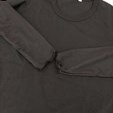 RIAM Plage 新品 R’IAM Sheer Cuff プルオーバー 定価11000円 24070922603140 長袖Ｔシャツ カットソー ロンＴ ブラック レディース リアムプラージュ【中古】6-0520M∞