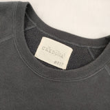 CREDONA 刺繍 ロゴ 1421512788-0 オーバーサイズ トレーナー スウェット チャコールグレー レディース クレドナ【中古】6-0622M∞