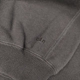 CREDONA 刺繍 ロゴ 1421512788-0 オーバーサイズ トレーナー スウェット チャコールグレー レディース クレドナ【中古】6-0622M∞