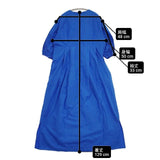 MARGAUX VINTAGE マルゴーヴィンテージ 21GTH-1122 コットンドレス ワンピース ブルー レディース【中古】6-0622M∞