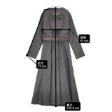 AMERI BELTED TUCK PLEATS DRESS プリーツドレス ベルト付き ワンピース グレー レディース アメリ【中古】6-0817T∞