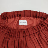 UNITED ARROWS UWMF P サテンマキシ キュロットパンツ パンツ レッド レディース ユナイテッドアローズ【中古】6-0504M∞