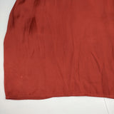 UNITED ARROWS UWMF P サテンマキシ キュロットパンツ パンツ レッド レディース ユナイテッドアローズ【中古】6-0504M∞