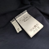 CLANE ROLL NECK WIDE SHIRT スタンドカラーシャツ 15122-4182 サイズ2 定価24200円 長袖シャツ ネイビー レディース クラネ【中古】6-0424M♪
