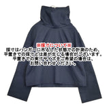 CLANE ROLL NECK WIDE SHIRT スタンドカラーシャツ 15122-4182 サイズ2 定価24200円 長袖シャツ ネイビー レディース クラネ【中古】6-0424M♪